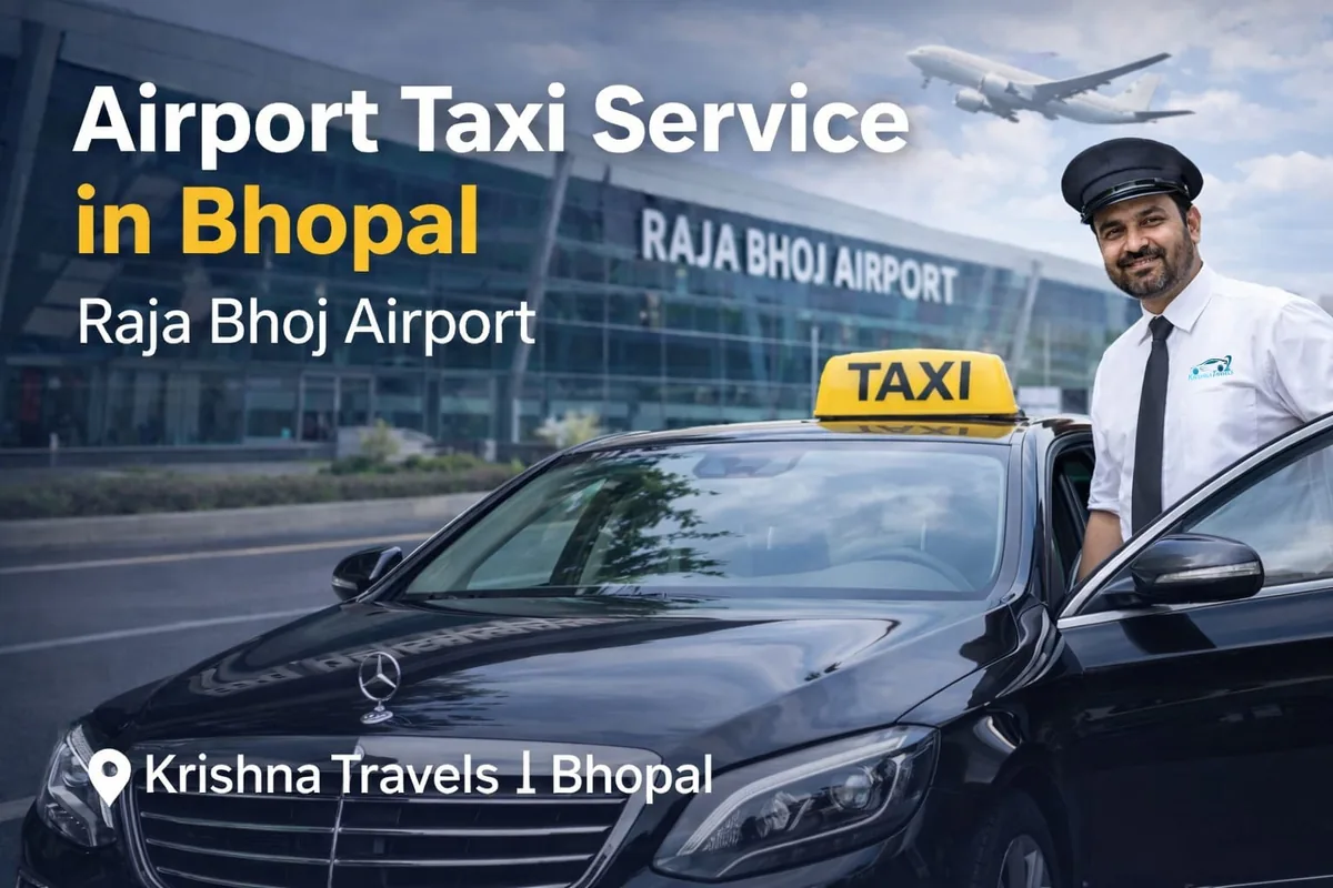 MP Nagar to Airport Taxi Service taxi service by Krishna Travels