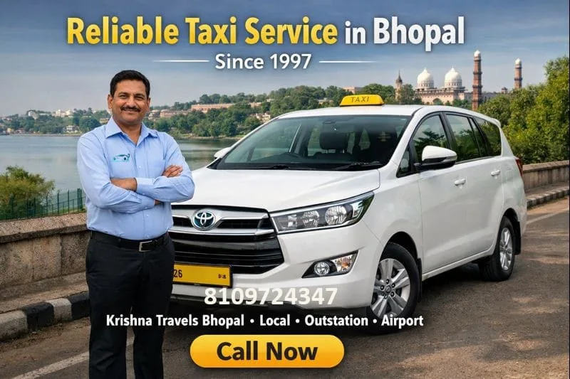 Bhopal Cab Waiting Charges – Krishna Travels, Bhopal