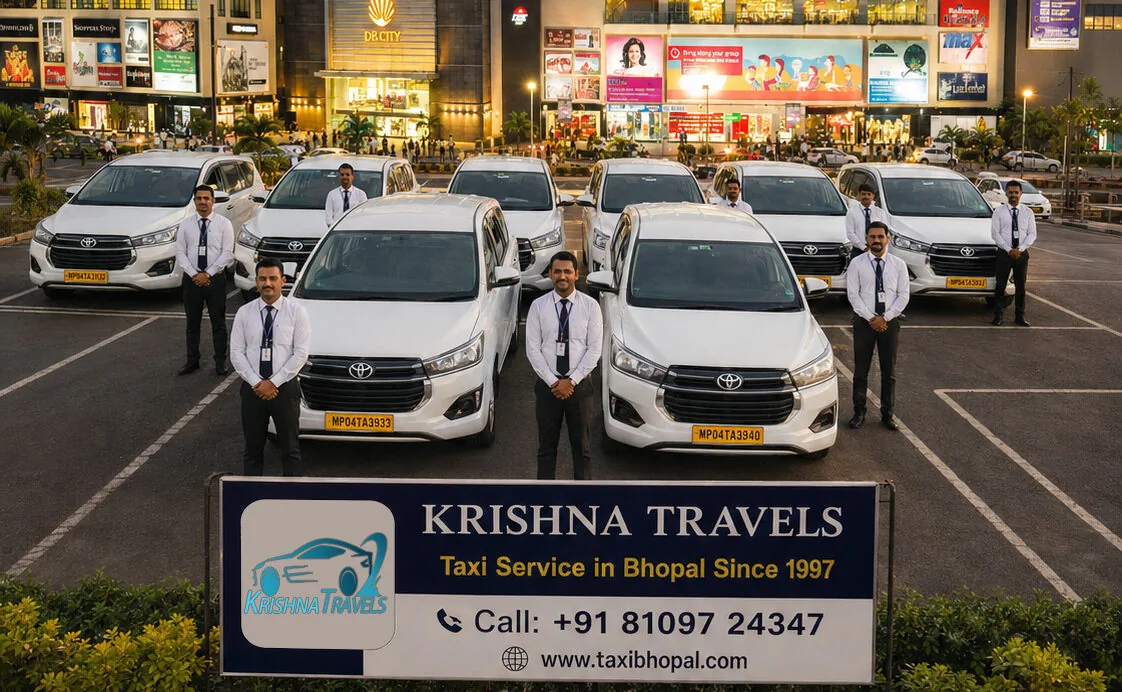 Taxi Service in Bairagarh, Bhopal – taxi service in Bairagarh, Bhopal by Krishna Travels
