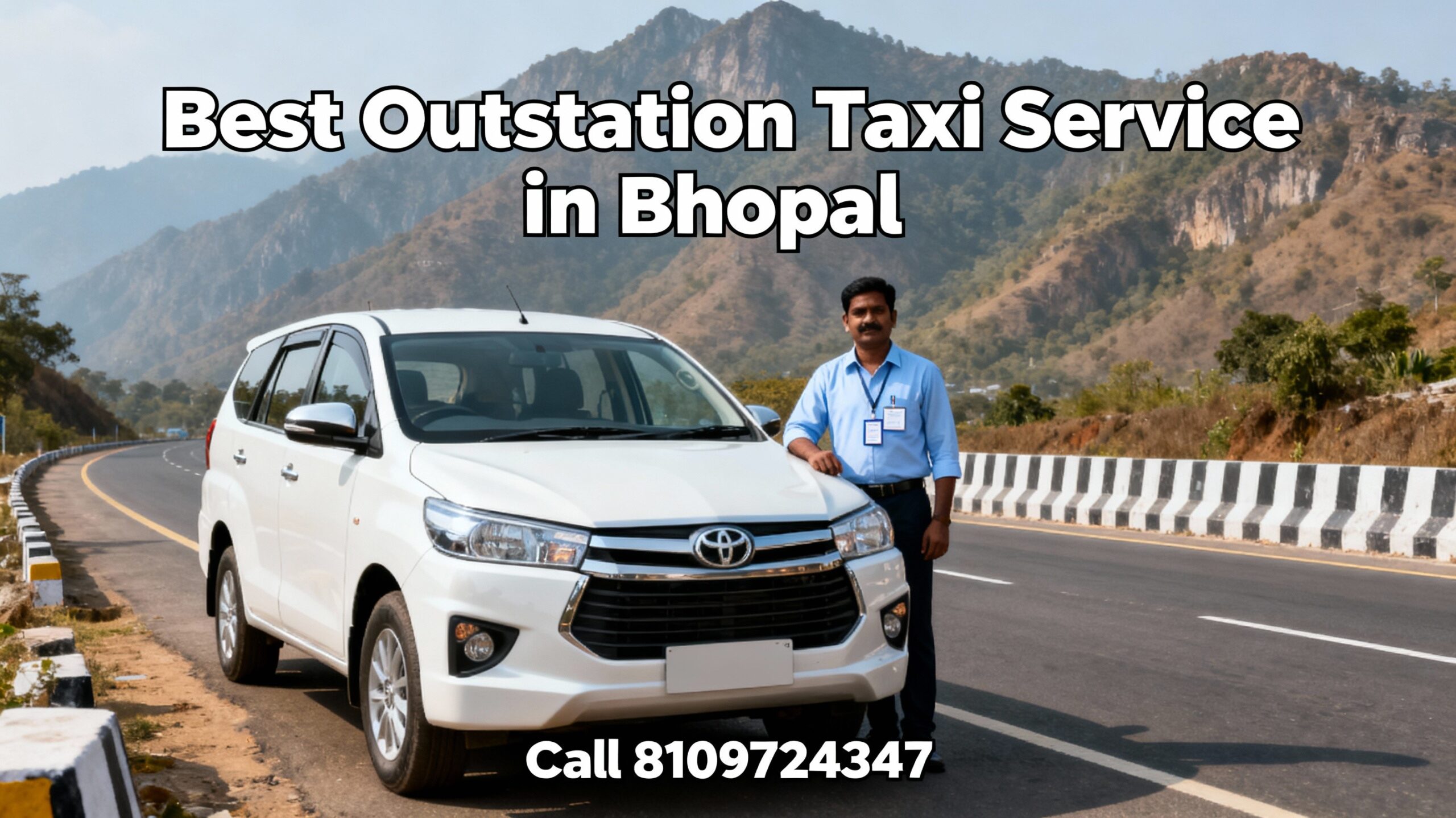 Best outstation taxi service in Bhopal with professional driver and Innova Crysta - Krishna Travels