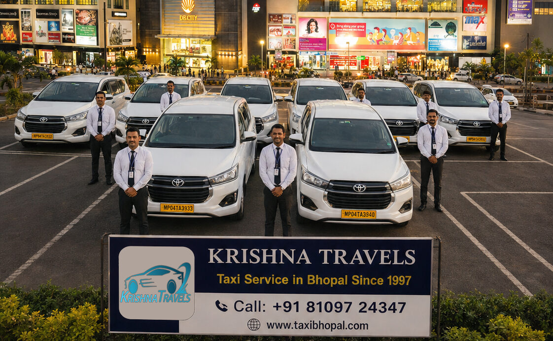 Taxi Service in Bhopal by Krishna Travels